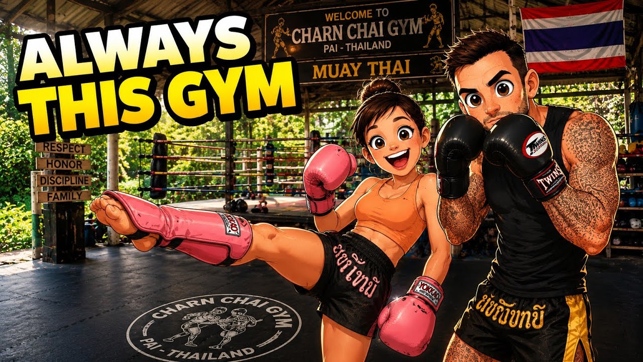 Our FAVORITE Gym to learn Muay Thai | Beginner Friendly | Local Experience | Pai, Northern Thailand