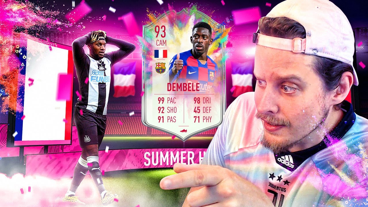 THIS SBC IS CRAZY! 93 SUMMER HEAT DEMBELE PLAYER REVIEW! FIFA 20 Ultimate Team