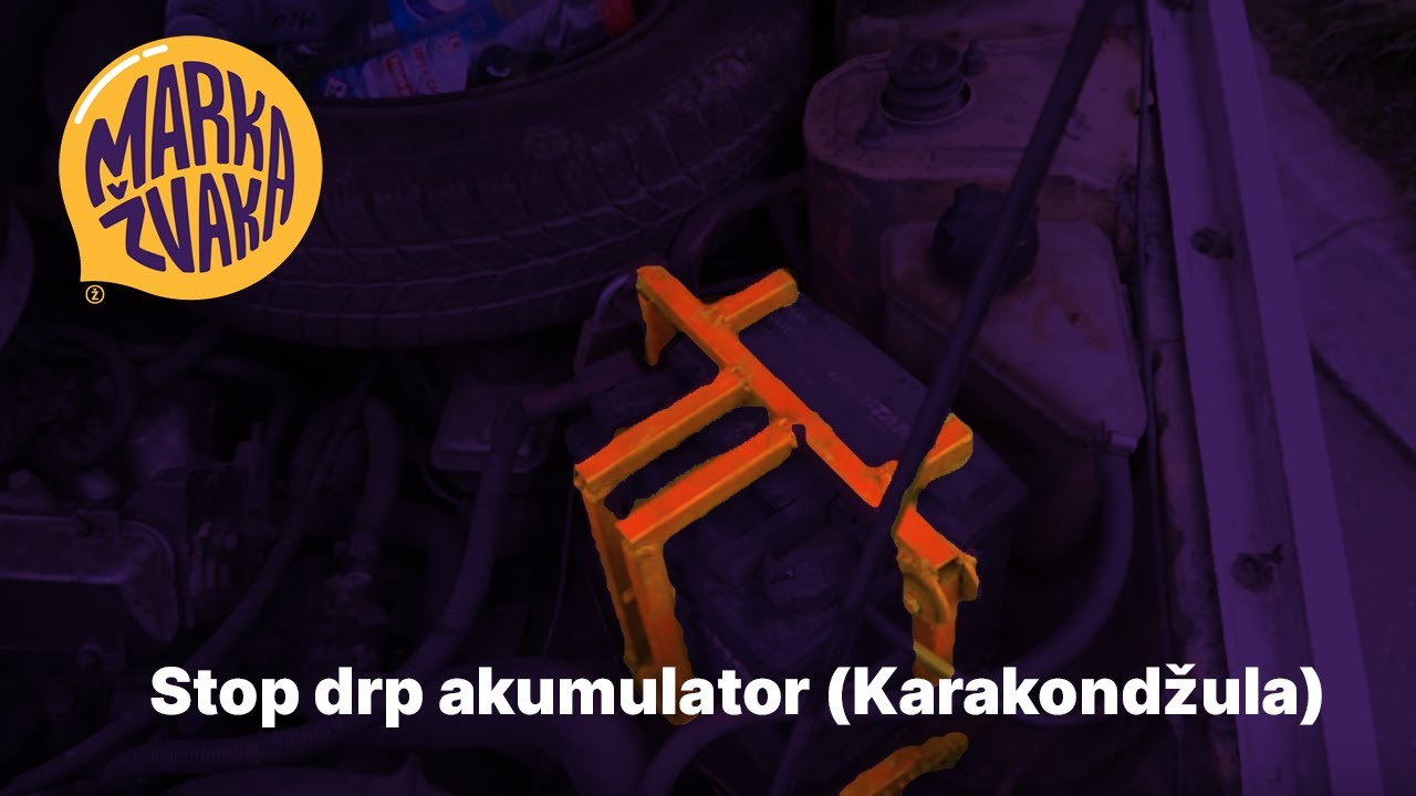 Marka Žvaka - Stop drp akumulator (Karakondžula) Anti-Jack Battery Cage