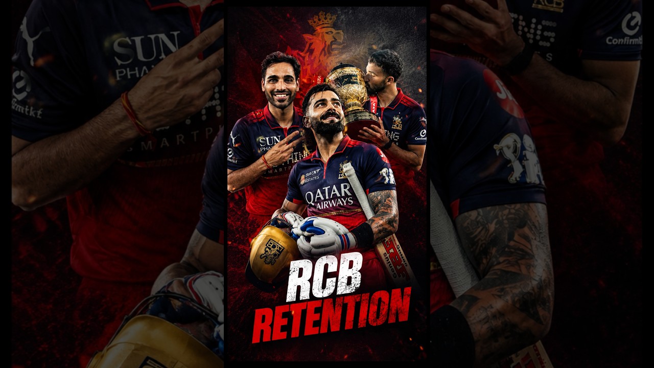 | MASTER PLAN OF MEGA AUCTION 😱😳| RCB RETENTIONS 💥 | #cricket #shorts #viral #rcb