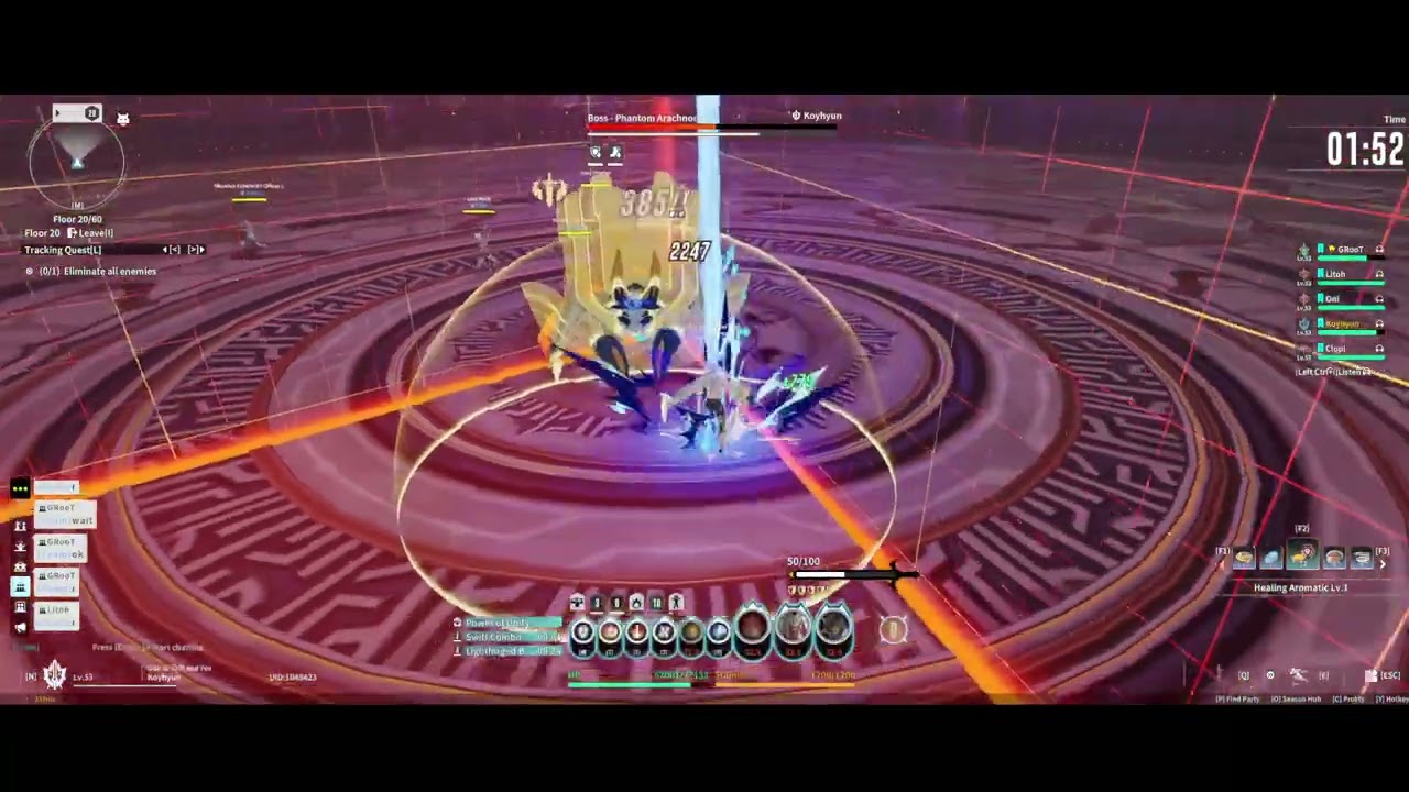 Stimens Vault Floor 20 as a Shield Knight(Shield Spec)| Blue Protocol: Star Resonance