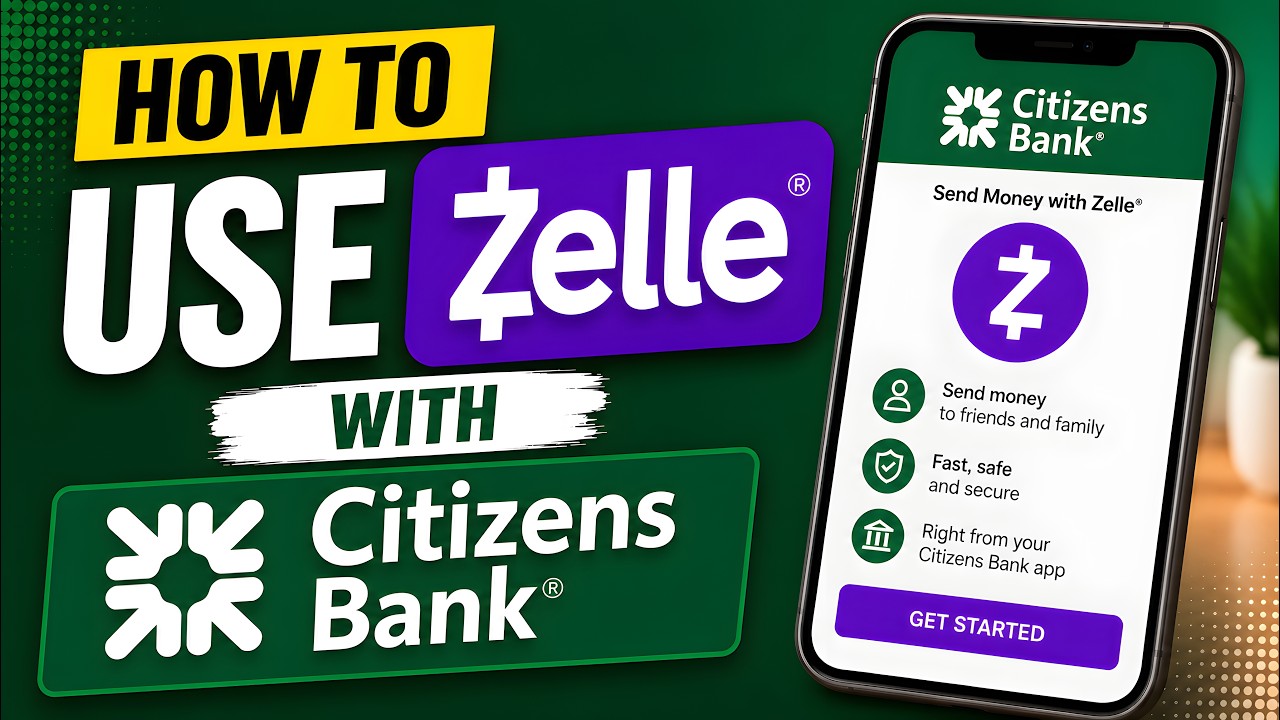Как использовать Zelle с Citizens Bank (2026)