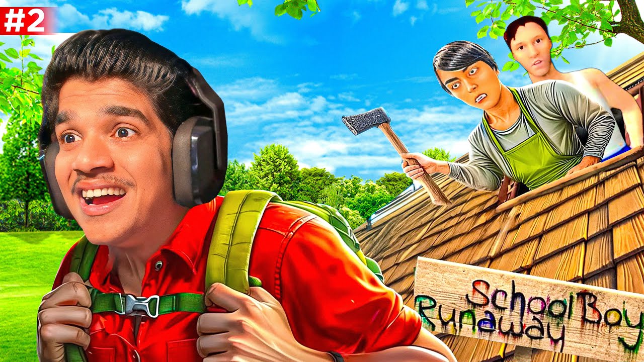 I FINALLY😭 ESCAPED FROM 🤬STRICT PARENTS | SCHOOL BOY RUN AWAY #dfg