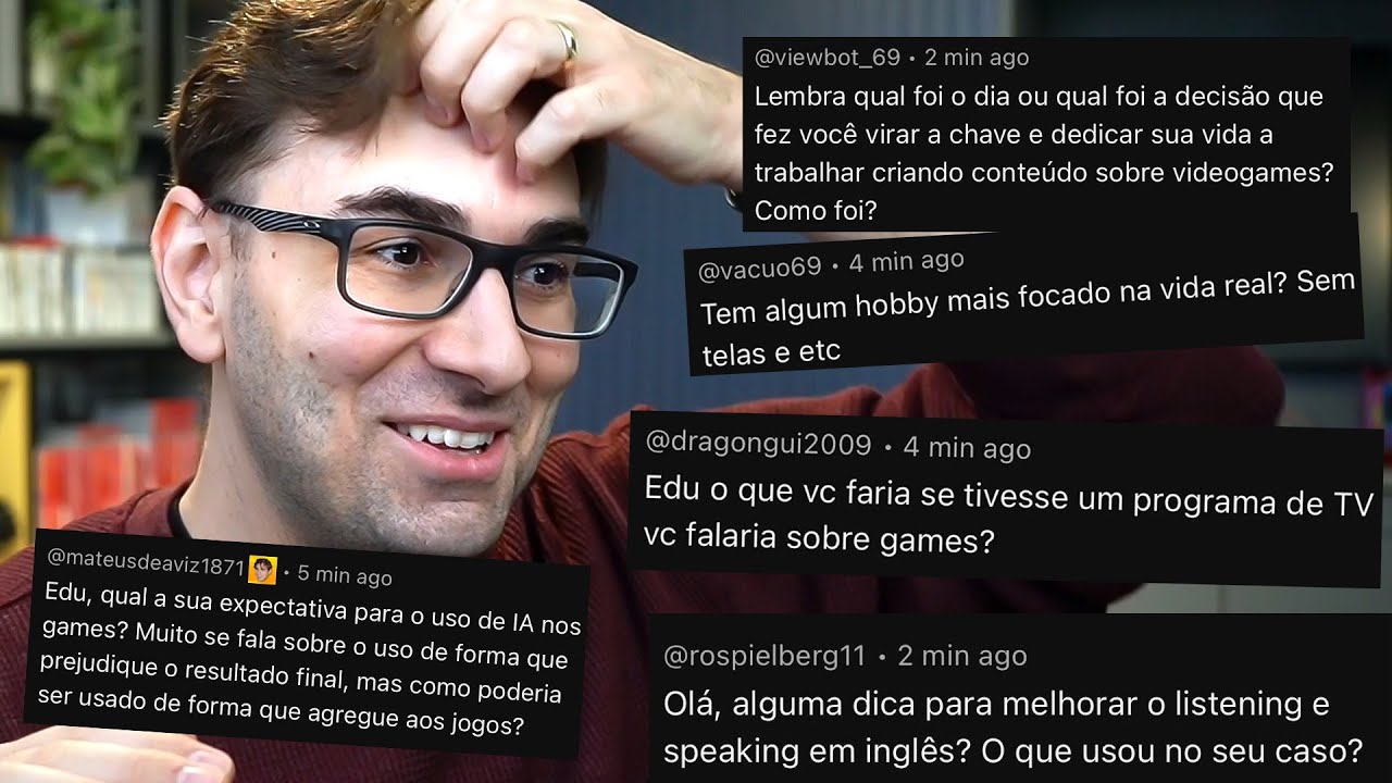 Meu Programa de TV!? Hobbies? Origem da Minha Intro? | Respondendo Perguntas e Comentários