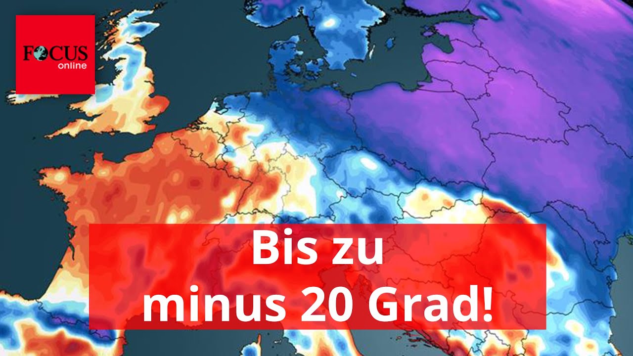 Bis zu minus 20 Grad! Wegen den USA kommt sibirische Kälte später nach Deutschland