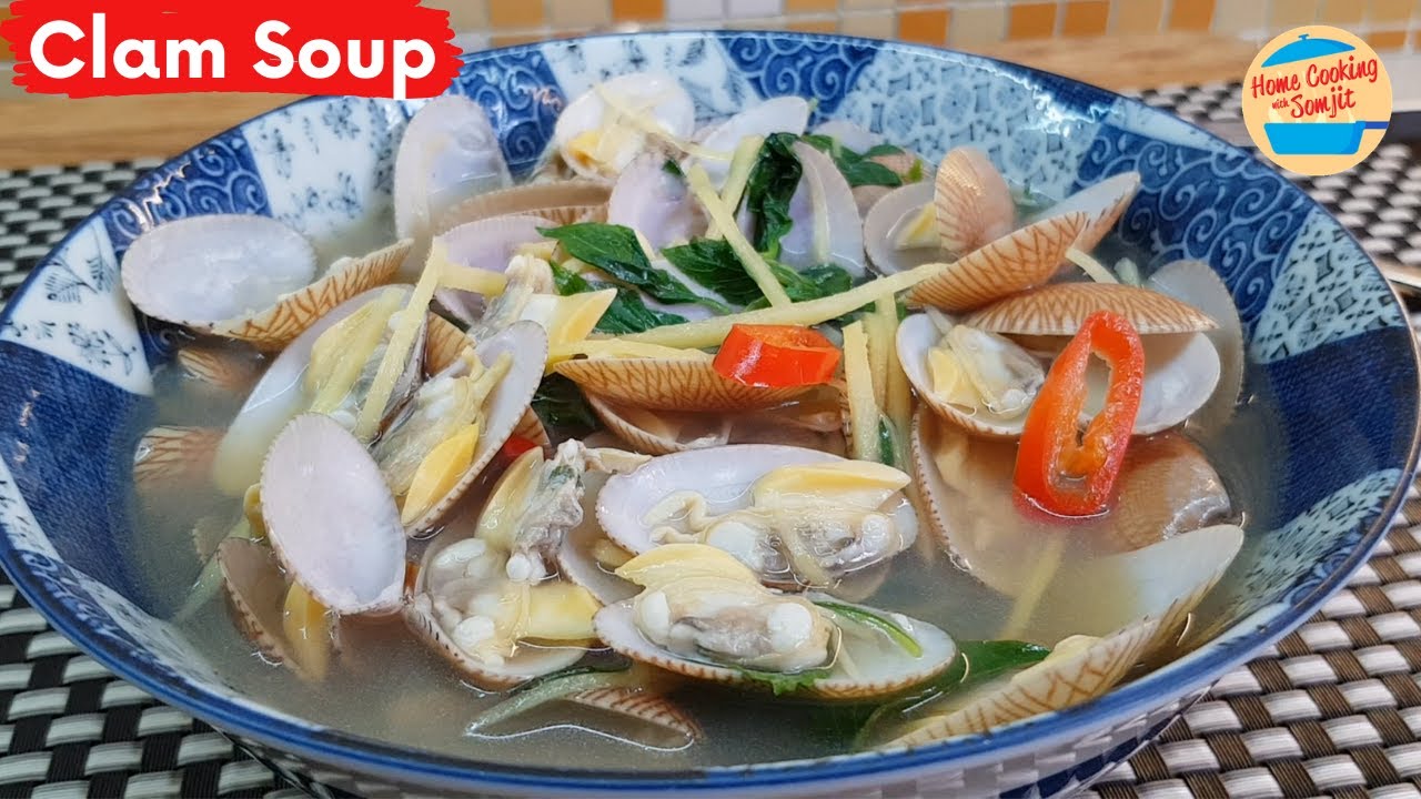 Вкусный суп из моллюсков | Суп Лала с имбирём и китайским вином