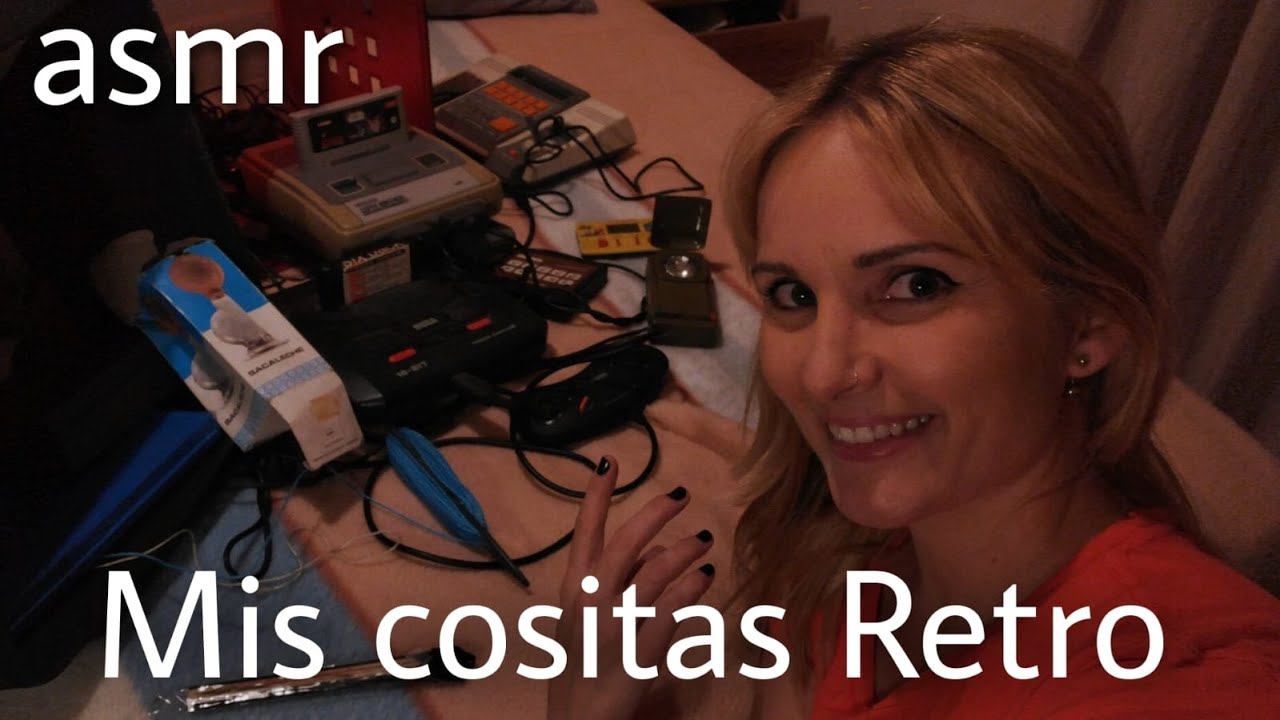 Mi colección de cosas ANTIGUAS y retro | ASMR español SHOW AND TELL