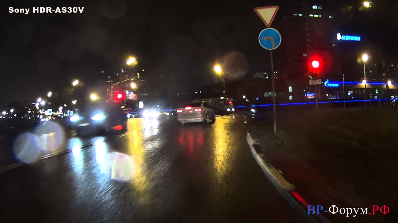 Sony ActionCam HDR-AS30V - AS10 (15) comparison on motorcicle