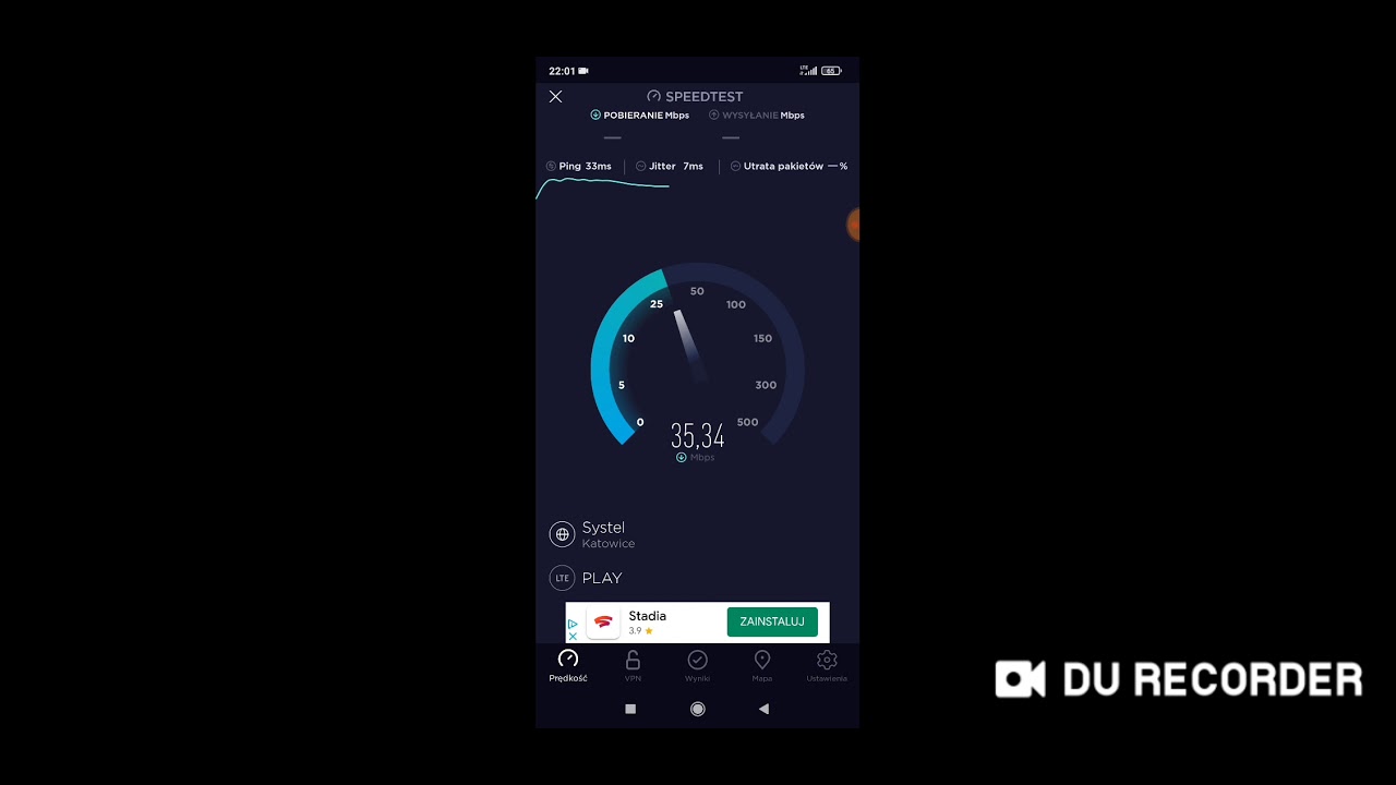 Play (LTE na 1800 MHz) na wsi. 1.5 km od BTS'a.