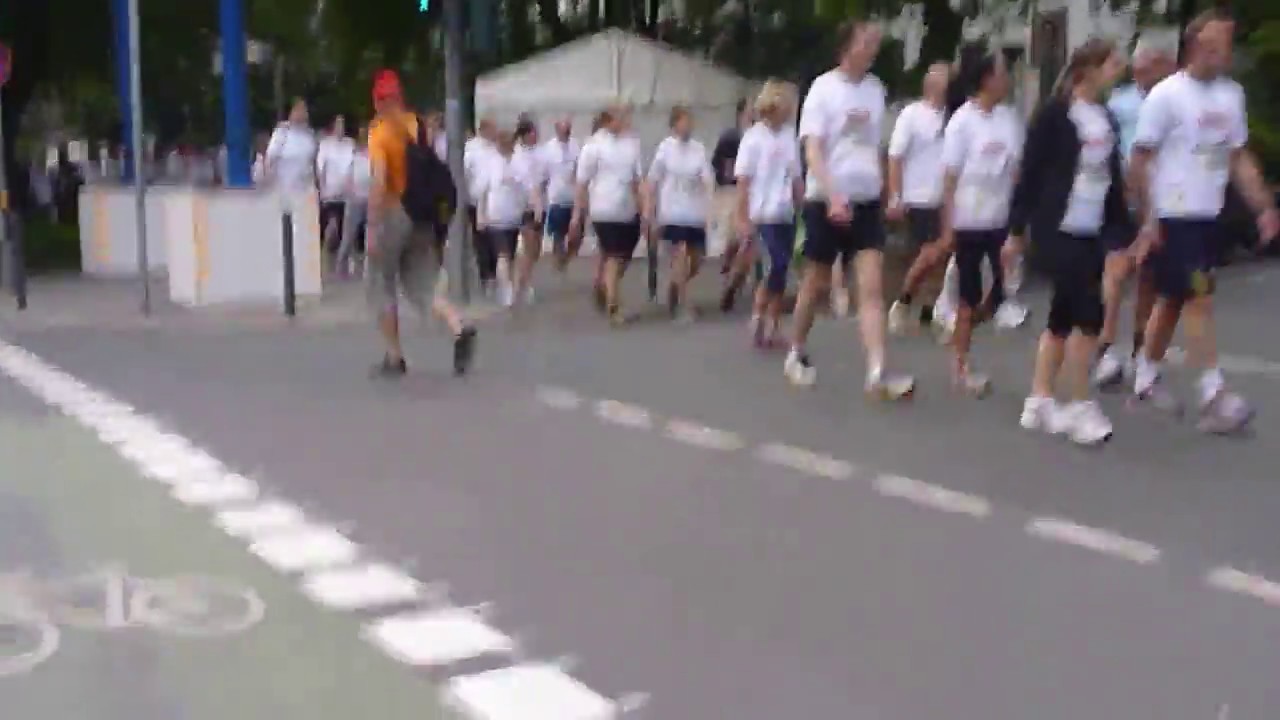 JP Morgan Run Chase Corporate Challange - Laufvorbereitungen und Start zum JPMorgan Lauf Frankfurt