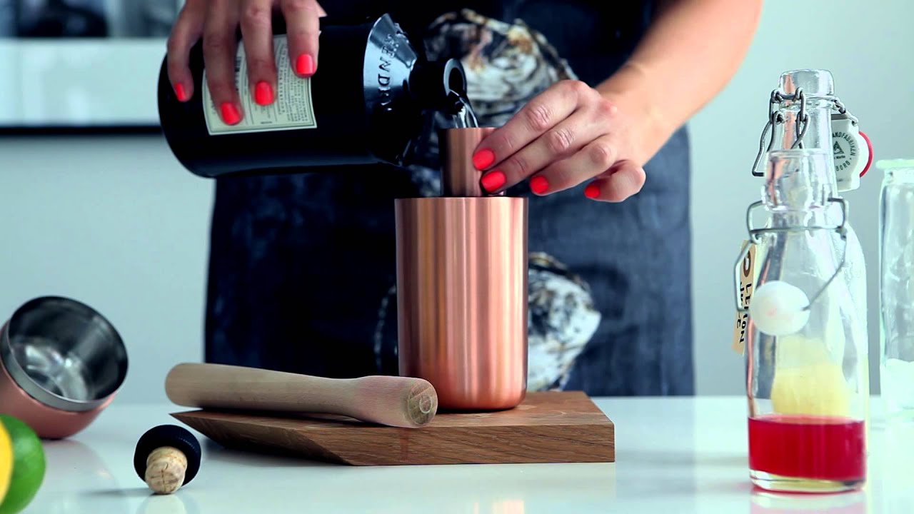 Rhubarb Collins