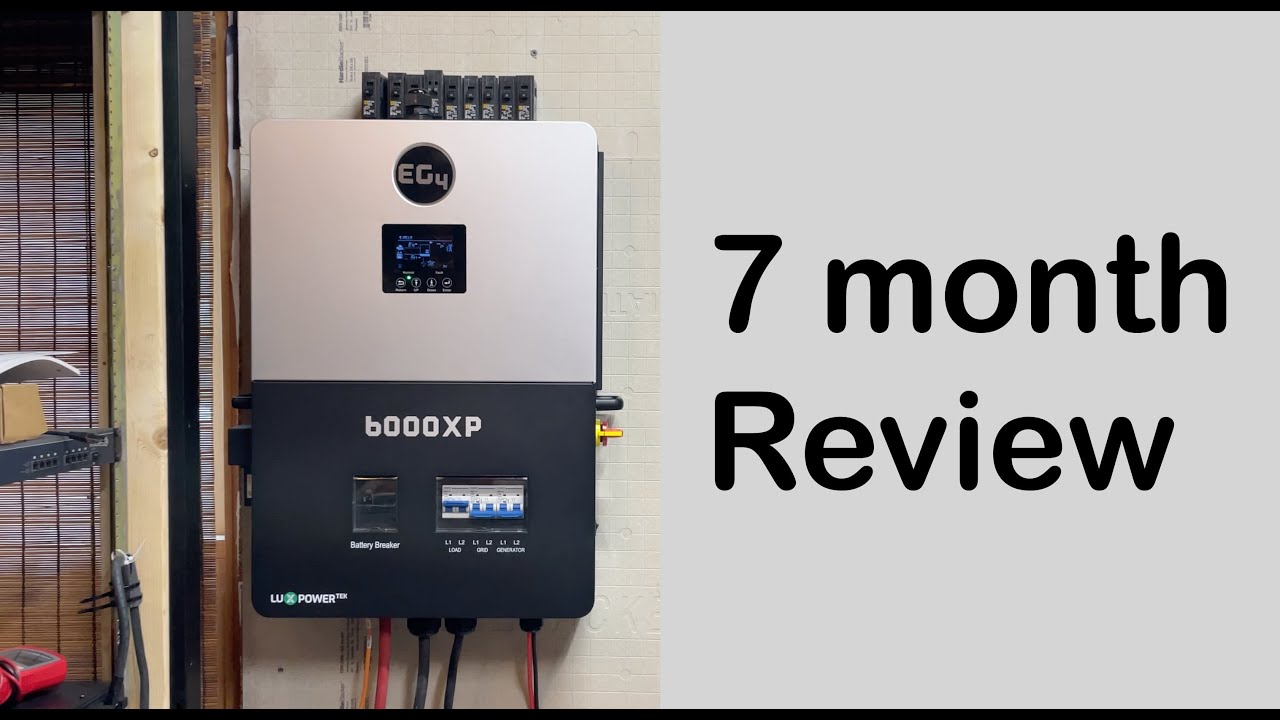 Обзор автономного инвертора EG4 6000XP с долгосрочной перспективой | 8000 Вт PV | 480 В VOC | 48 ...