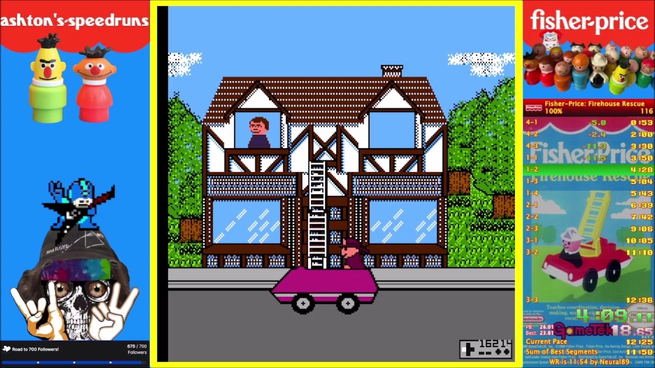 Fisher-Price: Firehouse Rescue - 100% PB (12:23) | February 11, 2026