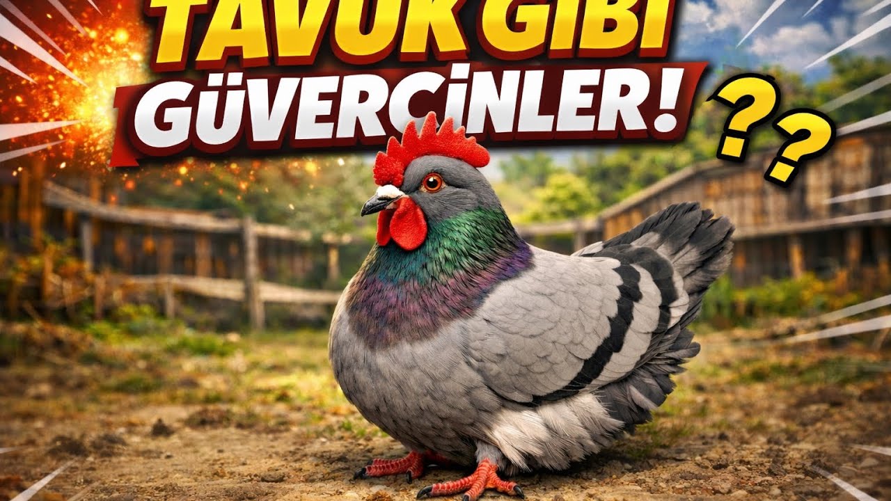 TAVUK GİBİ GÜVERCİNLER