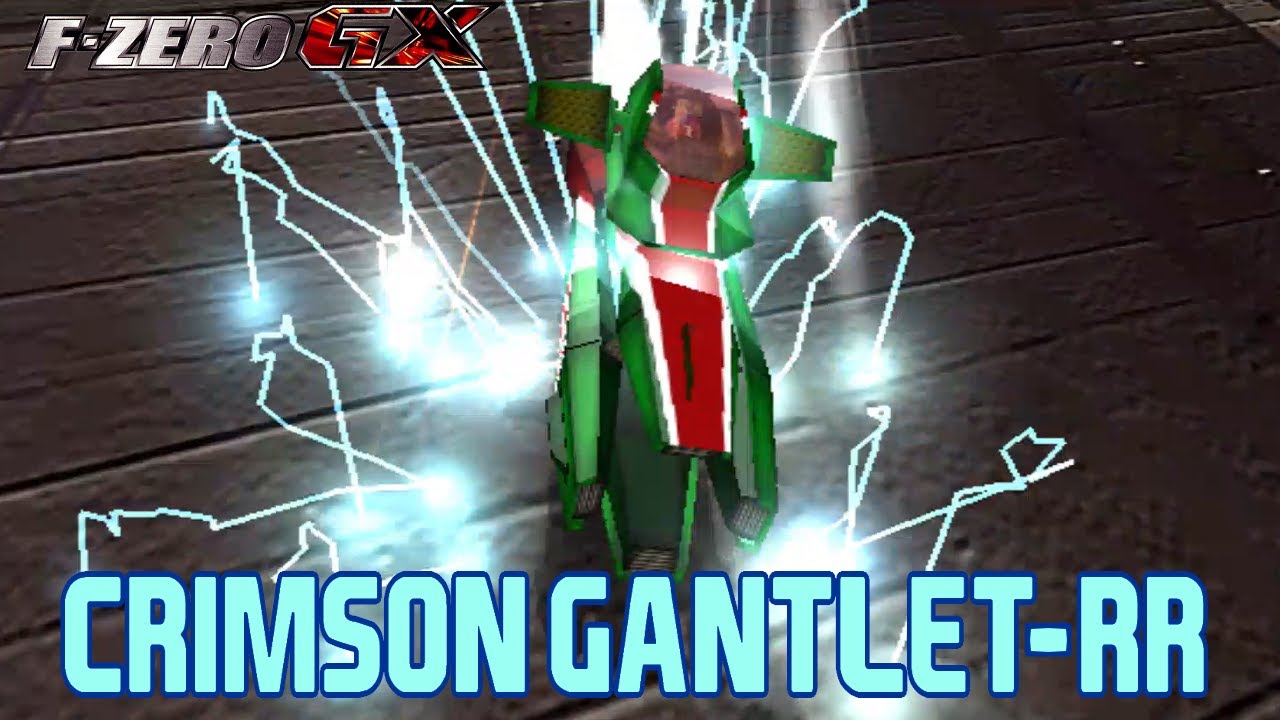 F-Zero GX Custom Machines: Crimson Gantlet-RR