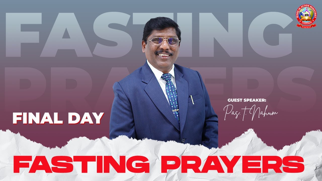 FASTING PRAYERS || Final Day  || 1st Feb 2026