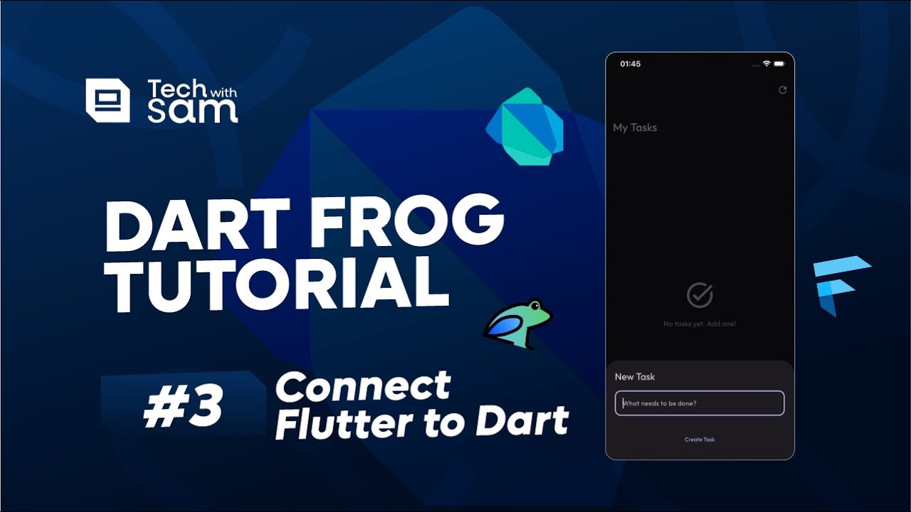 Dart Frog Full Course 2026 Tutorial #3 - Connect Flutter to Your Dart Backend (Task App Demo) 🐸