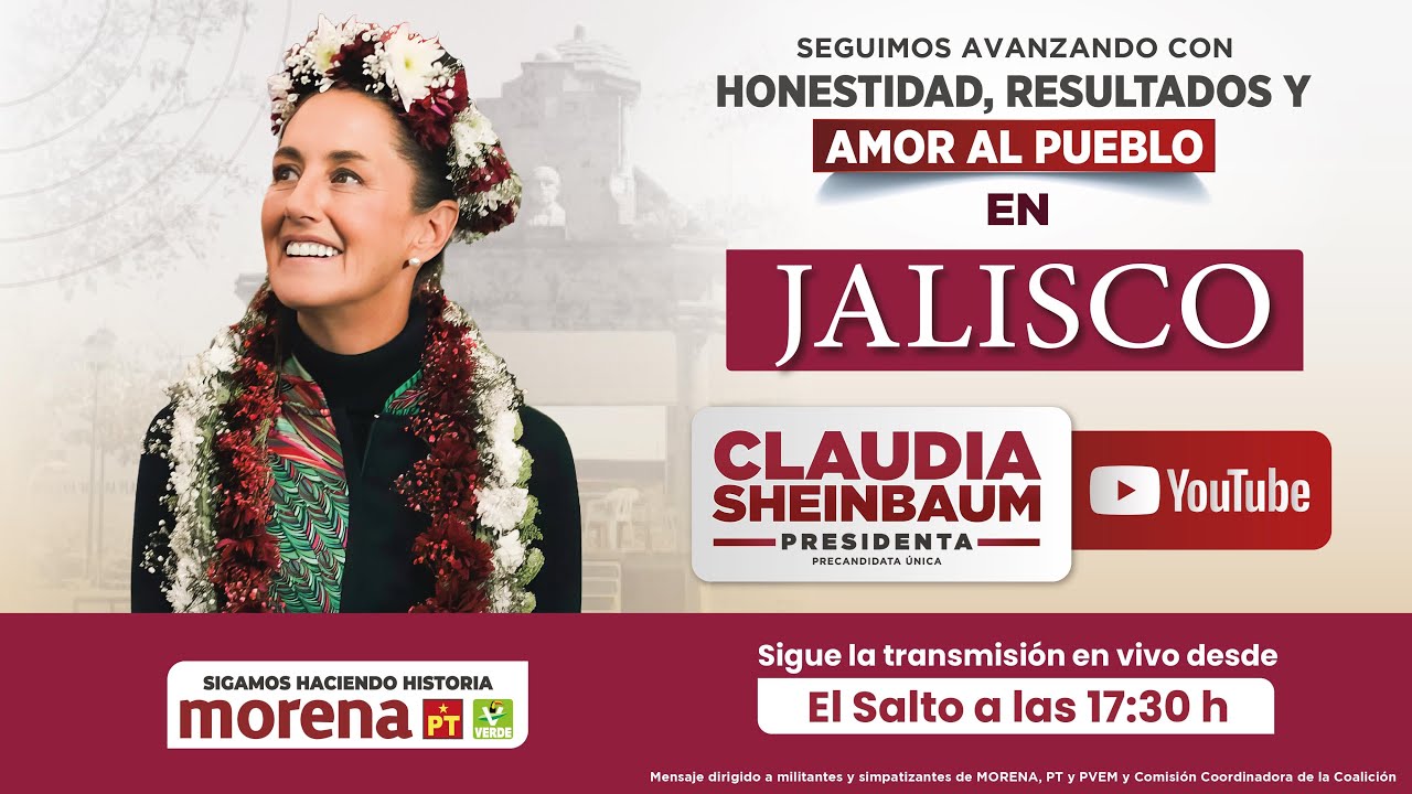 Encuentro con militantes y simpatizantes de Morena en El Salto, Jalisco