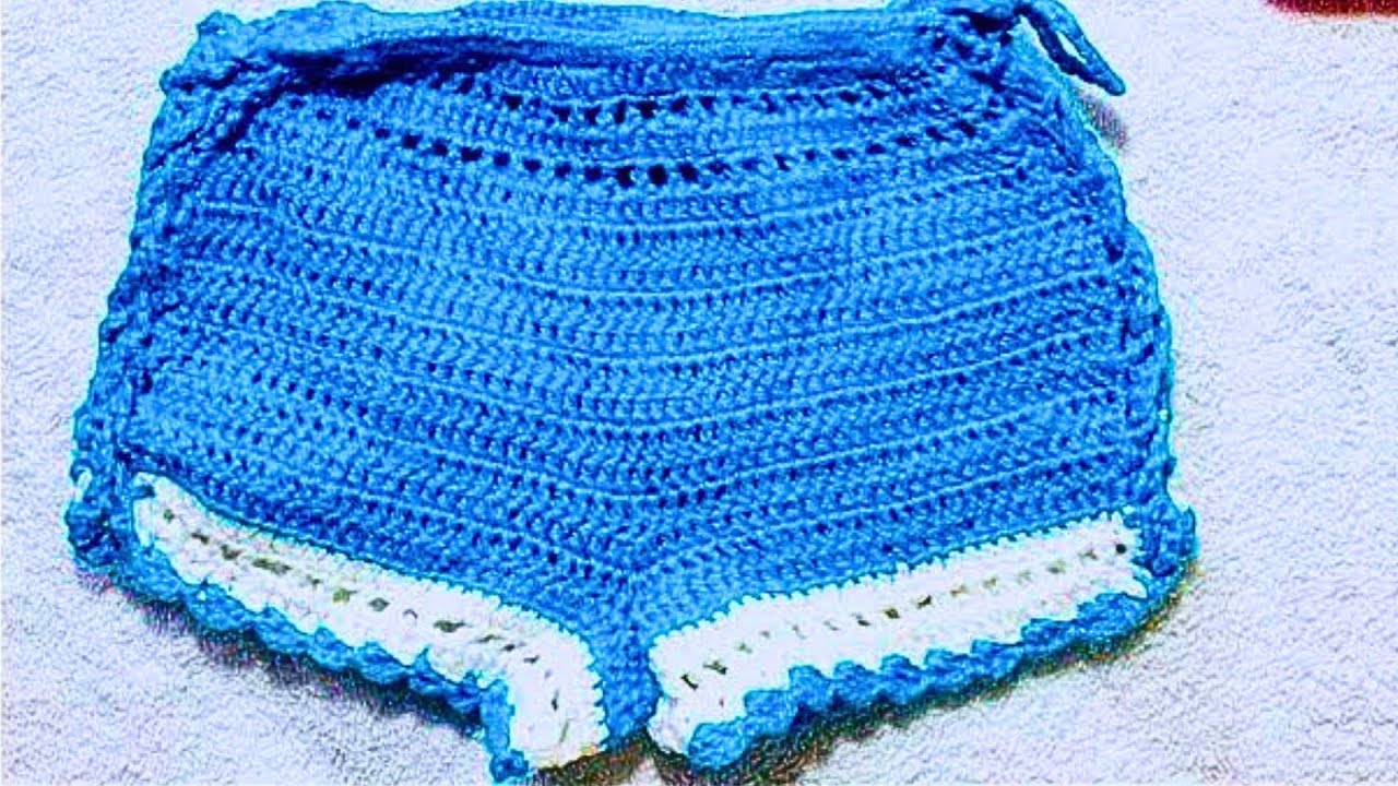CONJUNTO de PRAIA de CROCHÊ INFANTIL | Biquíni e Short de Croche Infantil | PARTE 02