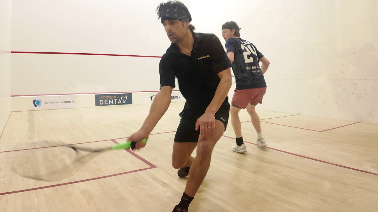 3 Time Canadian Champ-Shawn Delierre v Ryan Picken--Semi--Arbutus Open Squash--2024-Men's Pro Event.