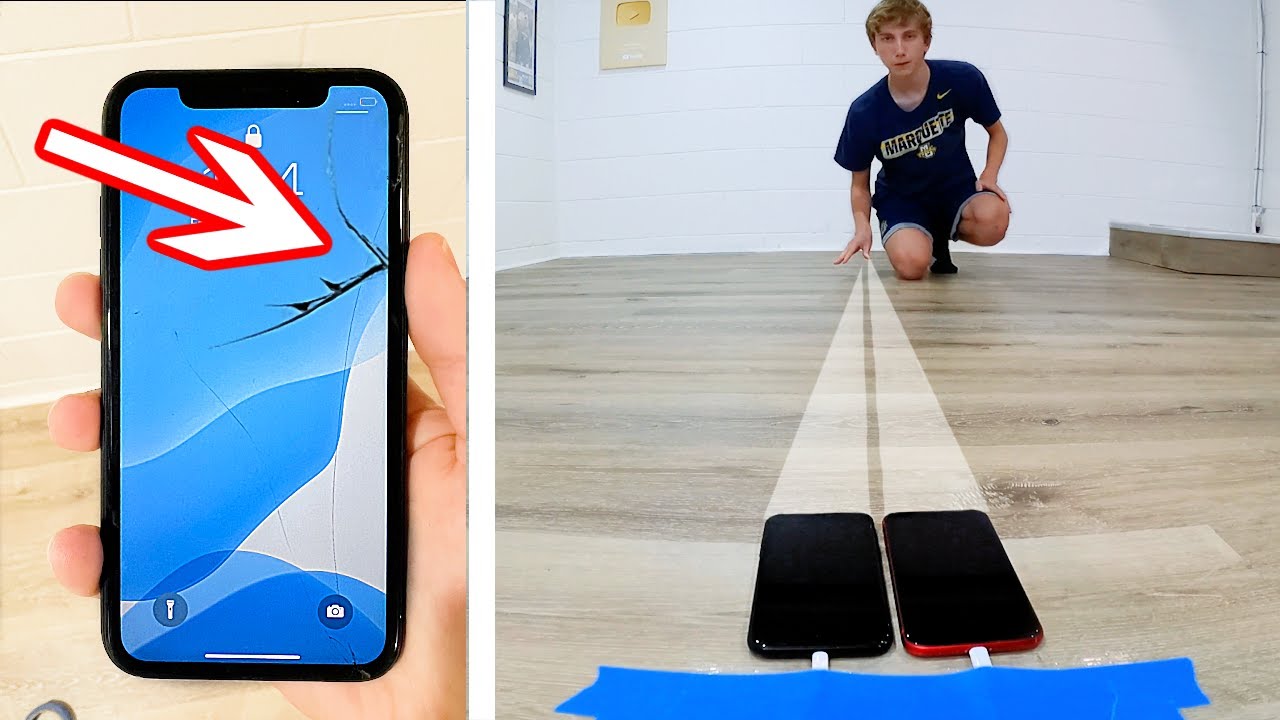 This Trick Shot Broke our iPhone!
