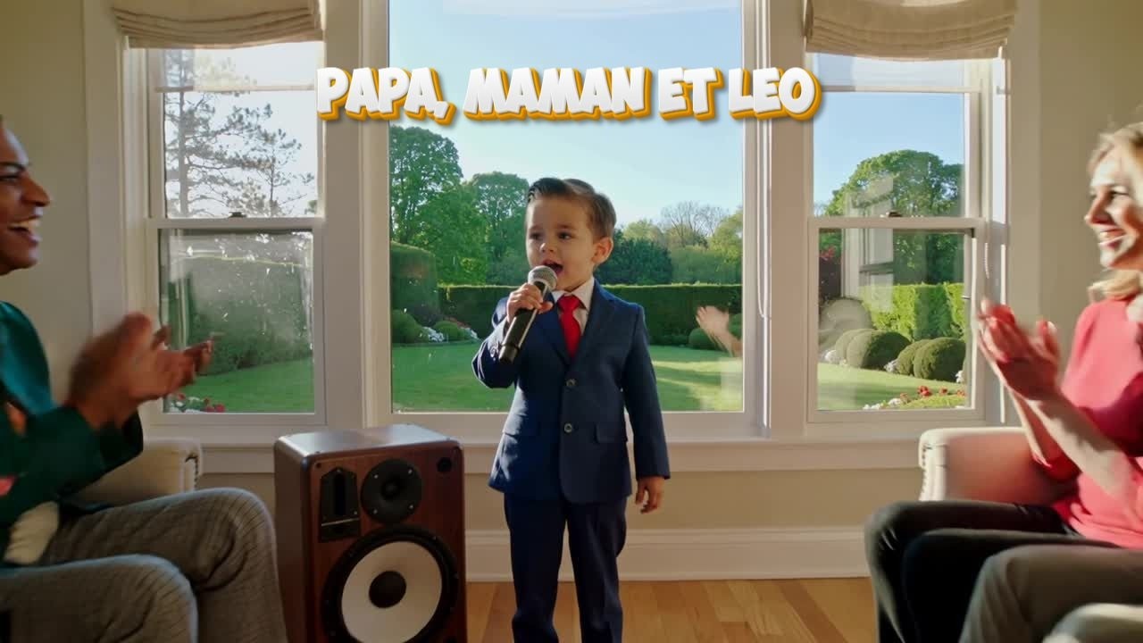 Ma Famille ❤️ Comptine pour Enfants | Chanson Douce Papa Maman Frère Sœur