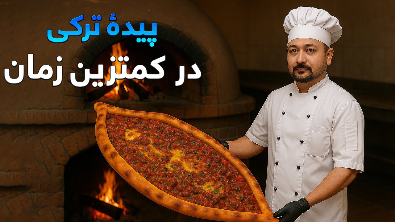 Step-by-Step Turkish Pide Recipe | طرز تهیۀ پیدۀ ترکی قدم‌به‌قدم