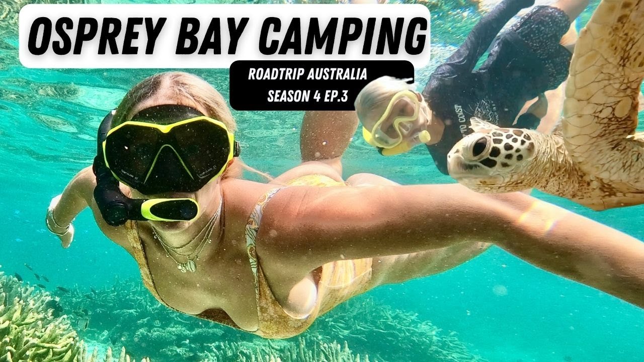 Camping & Swimming with Turtles at Osprey Bay - Roadtrip Australia, this is Exmouth Part 2