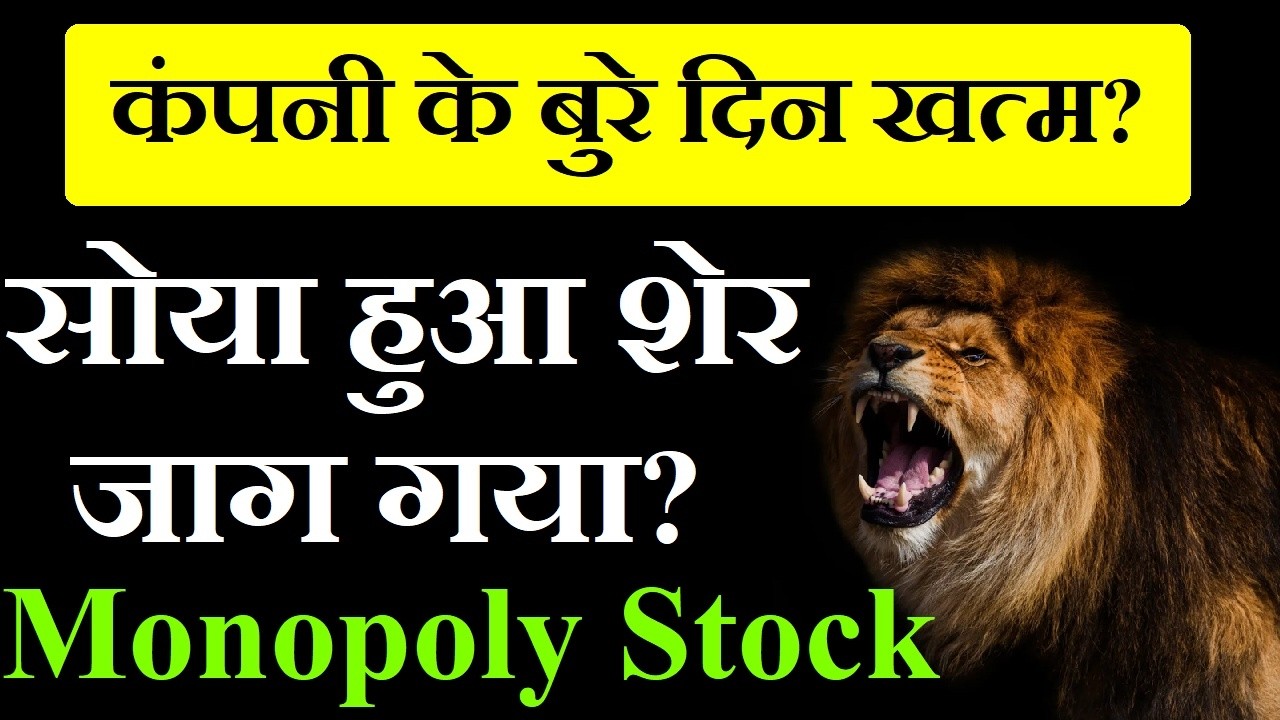 कंपनी के बुरे दिन ख़तम?🔴 सोया हुआ शेर जाग गया?🔴 Monopoly Stock To Study🔴 Airline Business indigo smkc