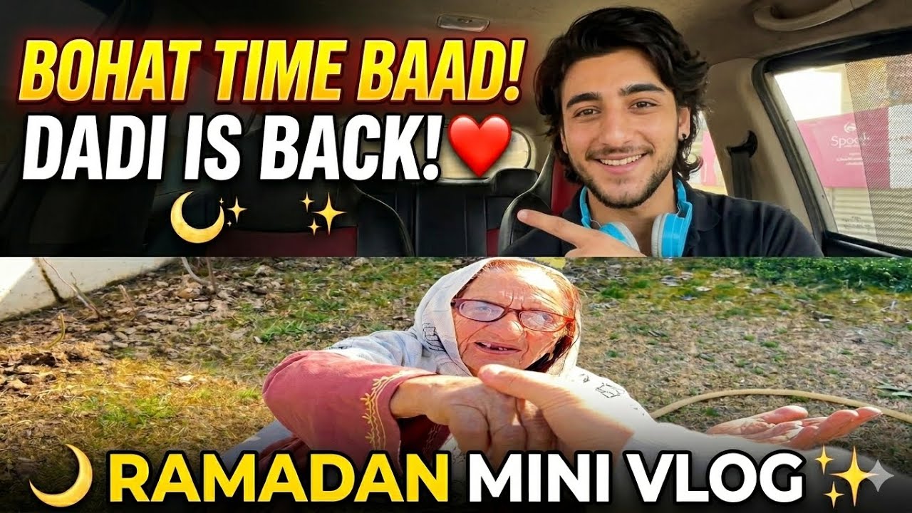 New Vlog With Dadi! ❤️ Ramadan Mini Update 🌙