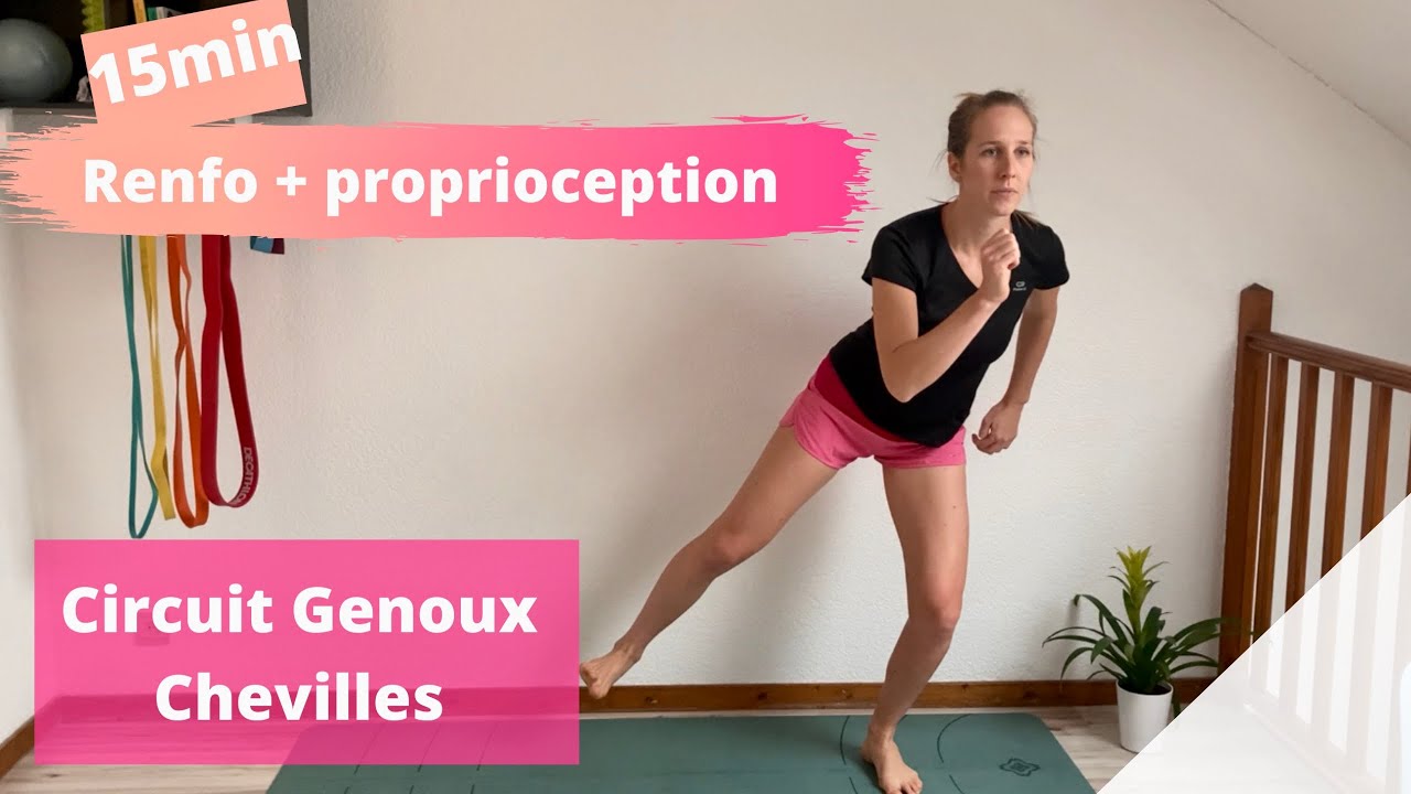 Circuit Renforcement + Proprioception des membres inférieurs - Niveau intermédiaire ! Kiné