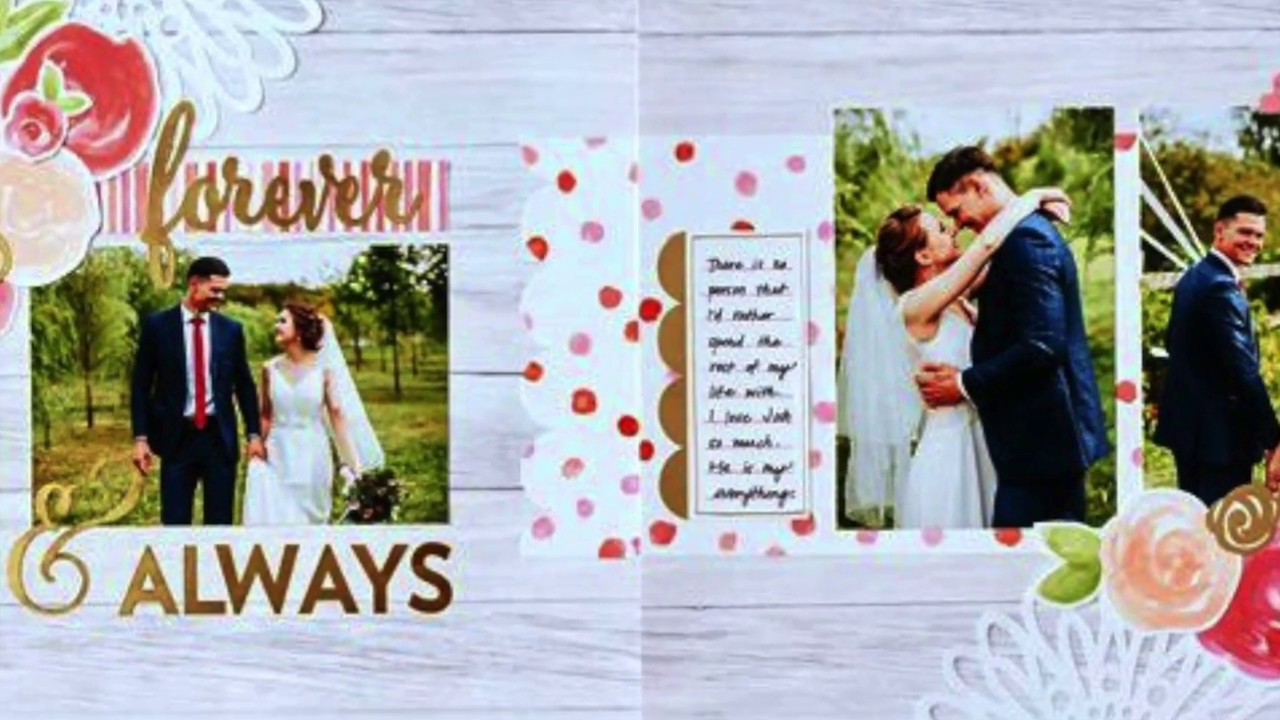 Make a 15 Minute Wedding Layout!