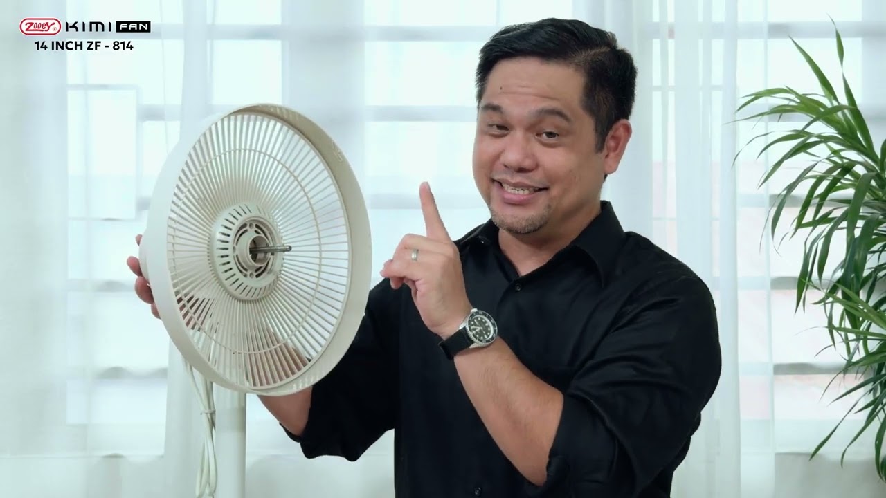 Zooey Kimi Fan Assembly Video 14 Inch