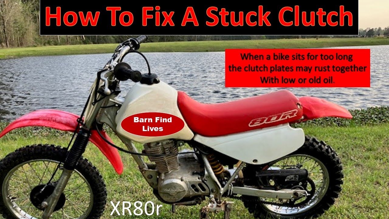 How to fix a stuck clutch on a dirt bike? @LoneWolfofTexas