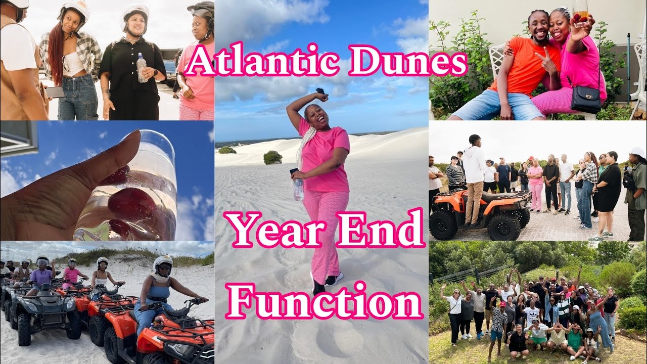 #vlogmas Ep 2: Year End Function | Atlantic Dunes | Hout Bay Braai and Chill | Outings with Bae ✨️💕