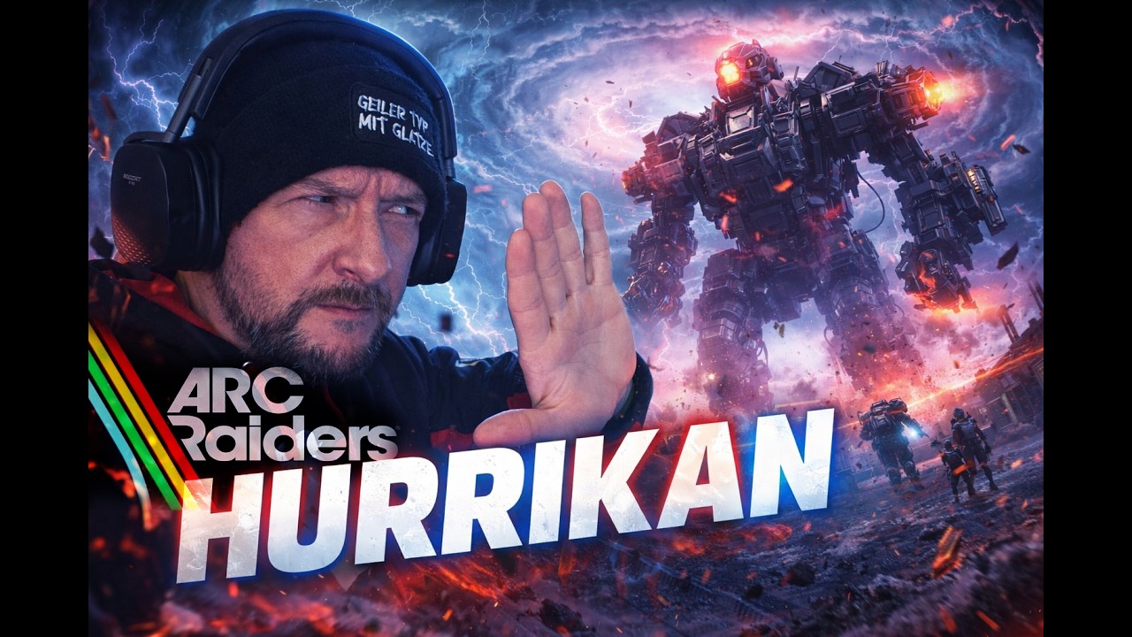 Hurrikan Update ARC Raiders 😱 Geiler Typ mit Glatze zockt #arcraiders