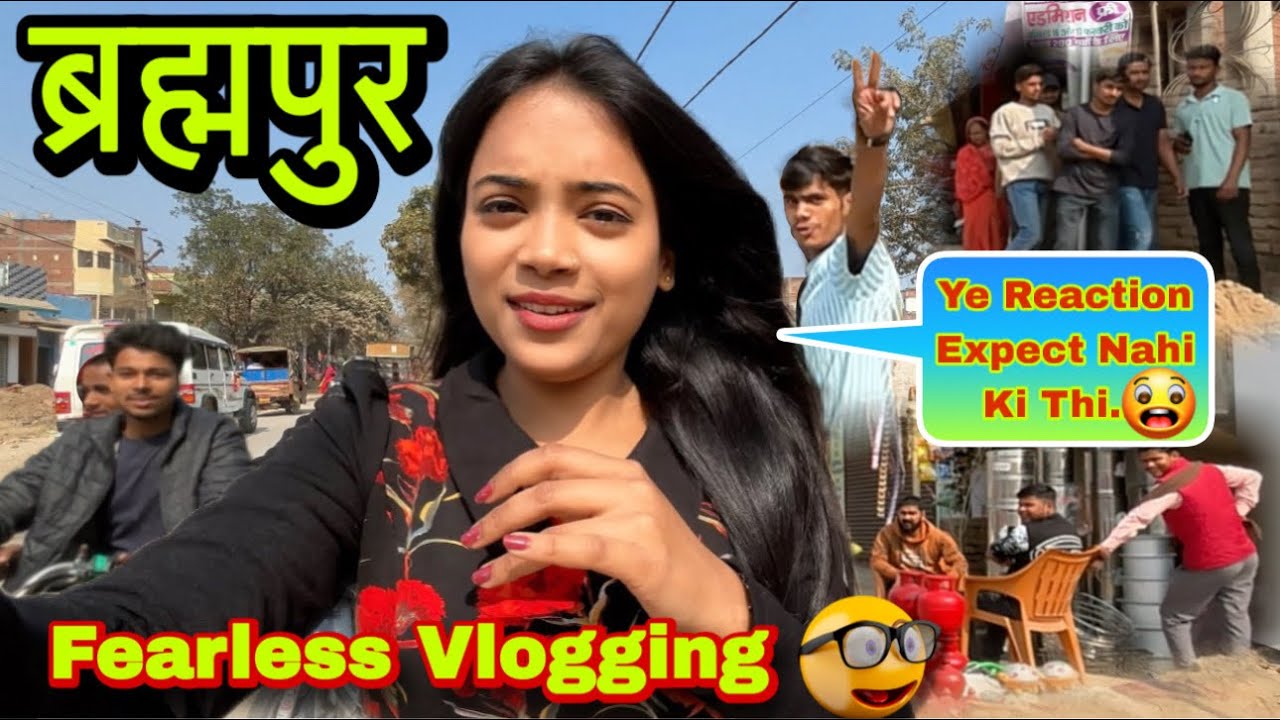Brahmpur Ke Logo Ka Reaction🙈😰#publicreaction #vlog 