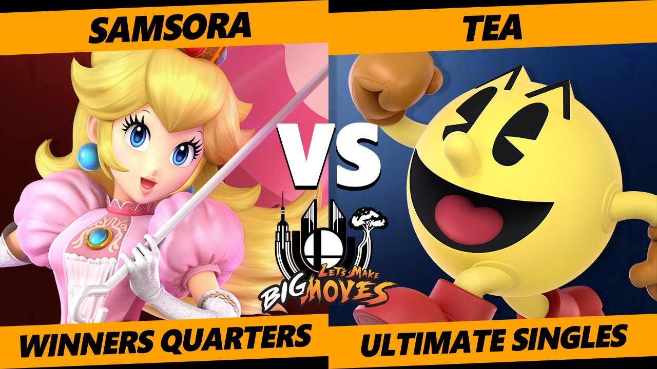 LMBM SSBU - eUnited | Samsora (Peach) Vs. Tea (Pac-Man) SSBU Singles Winners Quarters