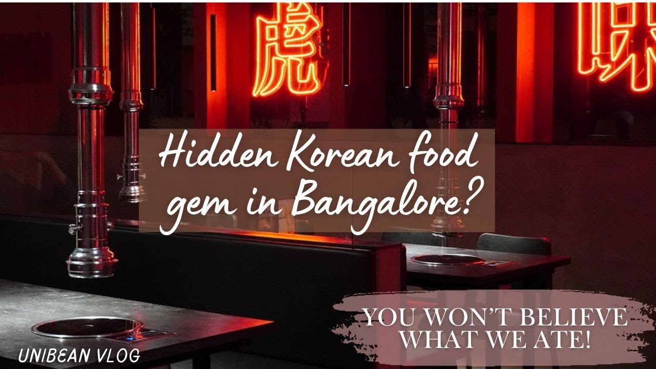 Trying a hidden Korean Food gem in Bangalore 🇰🇷 | Korean Restaurant Review | A daily vlog