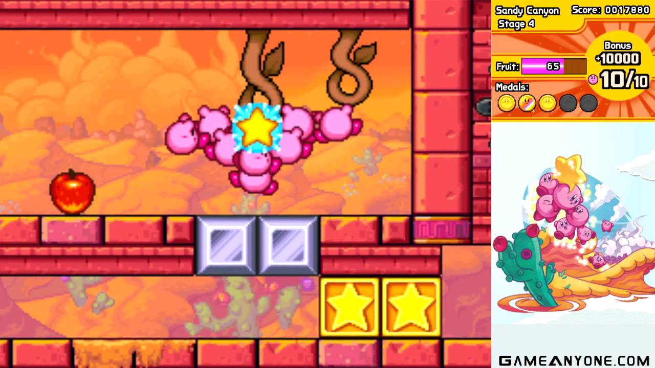 Kirby Mass Attack Walkthrough - Part 48: Rainbow Medals I Missed