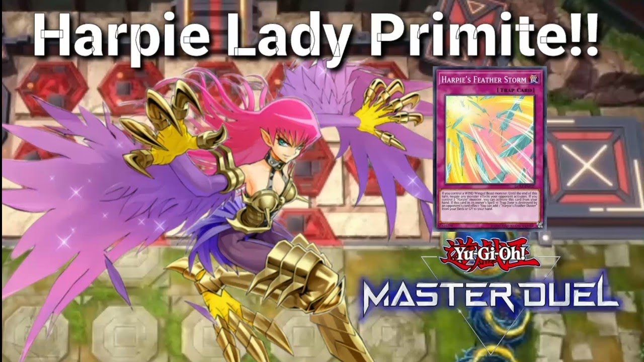 Harpie Lady Primite Deck! - All Monster Effects Negated!! | Yu-Gi-Oh Master Duel