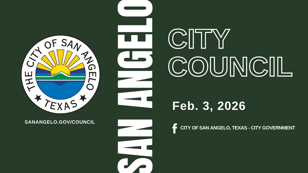San Angelo City Council 2-3-26