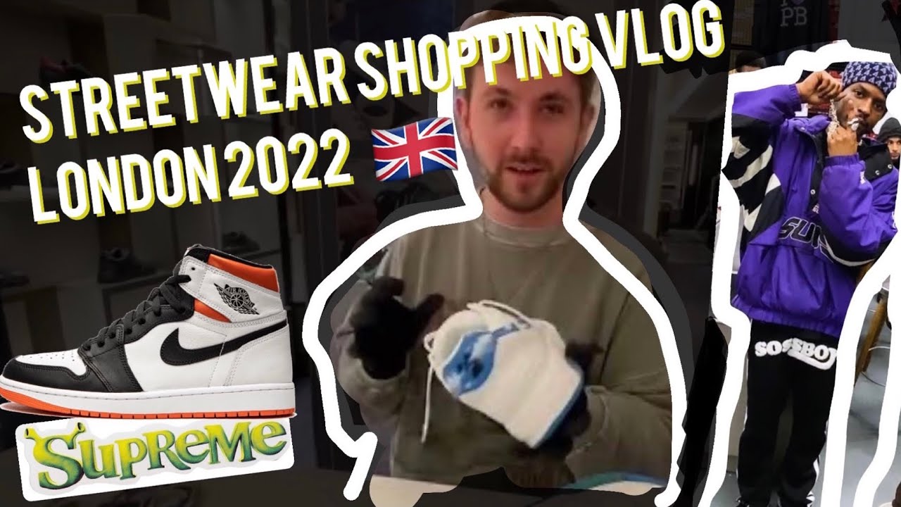 LONDON HYPE & STREETWEAR SHOPPING GUIDE 2022 ft. Pierre Bourne (got OFF WHITE, BAPE, SUPREME,YEEZY)