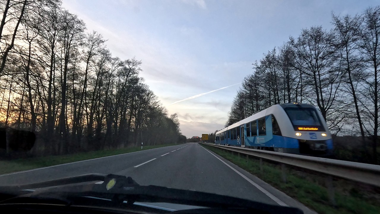 4K | Driving | 🇩🇪 Meppen / Lingen | Small roadtrip | 250km