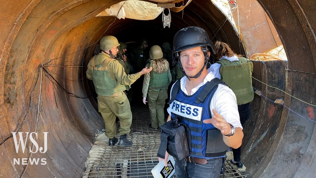 Watch: Israeli Military Finds Tunnel It Says Hamas Built for Large-Scale Attack | WSJ News