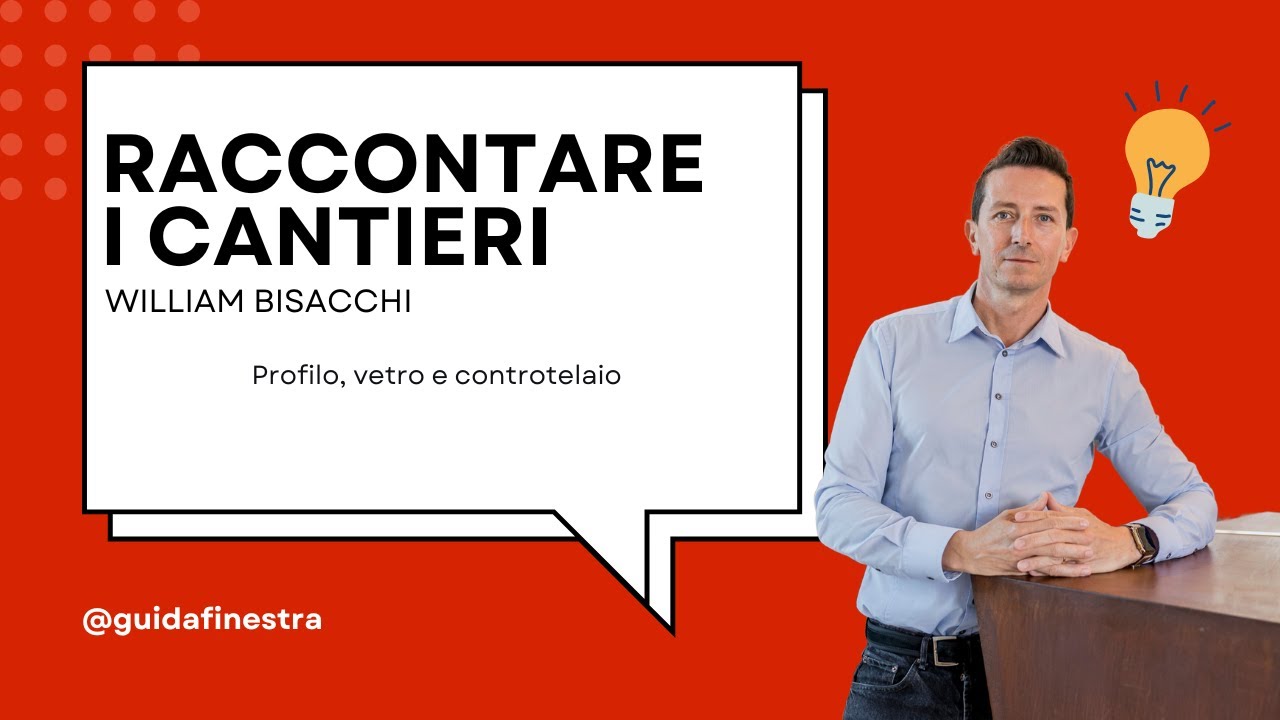 Profilo, vetro e controtelaio | RACCONTARE I CANTIERI - gennaio 2023