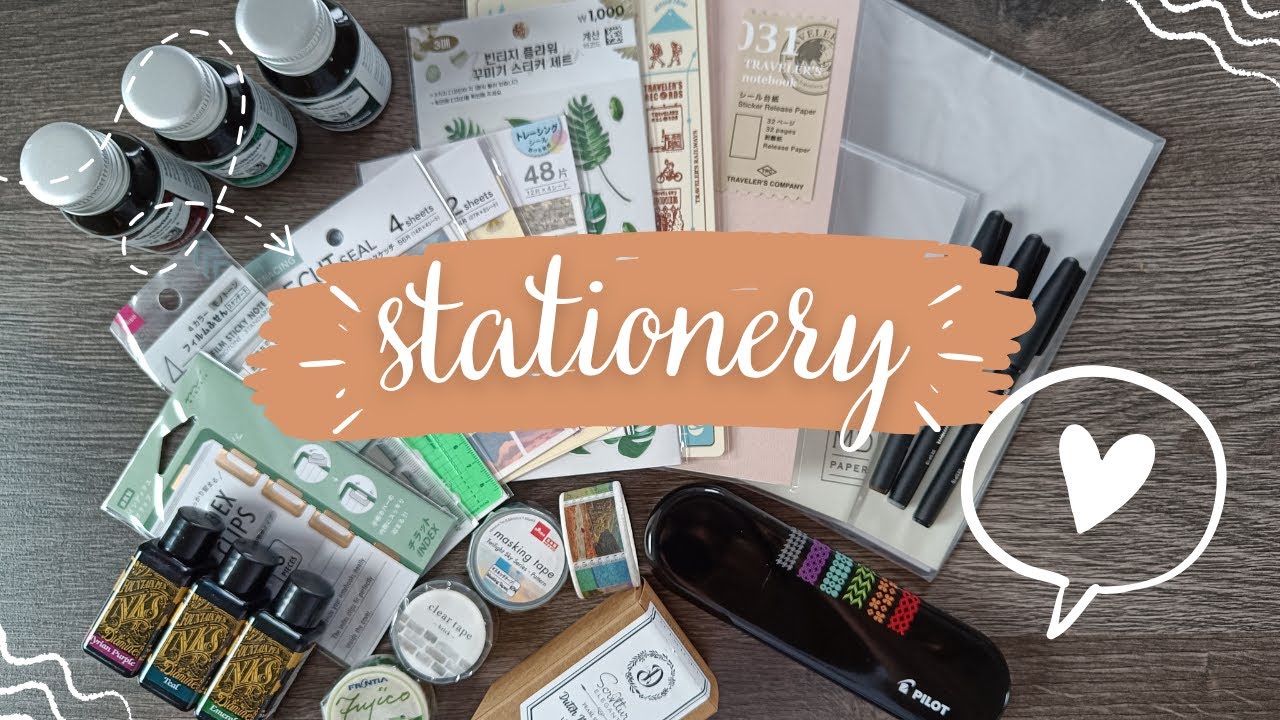 New Inks, Stickers, Washi and Other Stationery