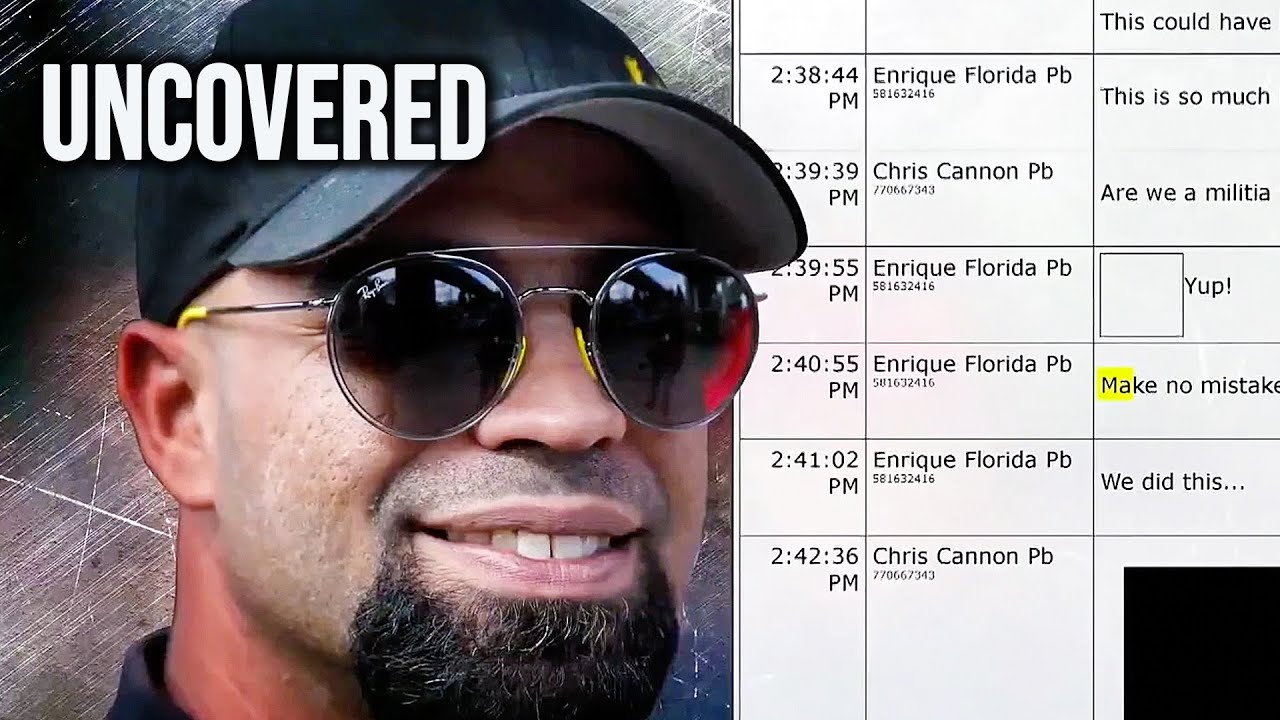 Proud Boys' Terrorizing Plot Evidence Absolutely BURIES Enrique Tarrio