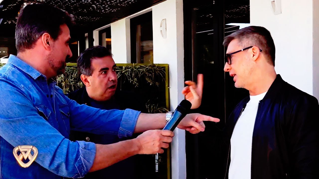 Adrián Suar en una entrevista 