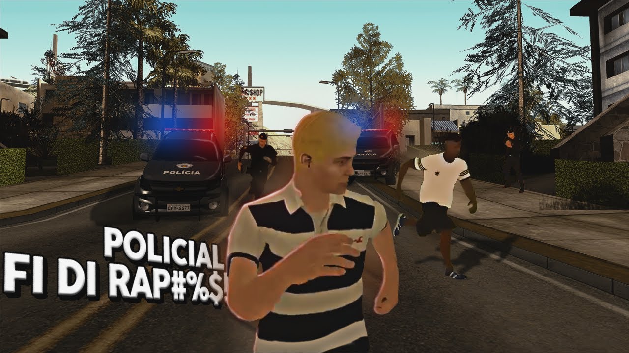 GTA MTA RP - CORREMOS A CIDADE INTEIRA A PÉ FUGINDO DA POLÍCIA 🏃🏾🏃🏼🚓👮🏻‍♂️